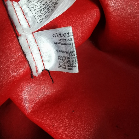 Olivia + Joy Black & Red Tote Bag - Picture 8 of 15